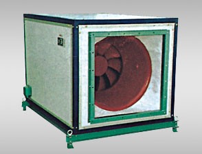 供应防爆HLF-6系列低噪音、节能型混流式风机箱 